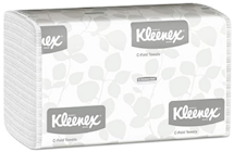 PAPER TOWELS, C-FOLD, 1-PLY, WHITE, KLEENEX, 2400/CT THUMBNAIL